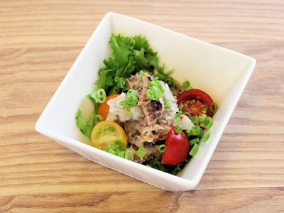 いわしとだいこんのサラダ