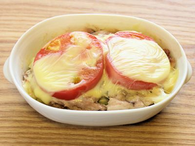 豚肉のイタリアンレンジ蒸し