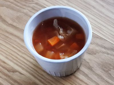 キャベツのミネストローネ