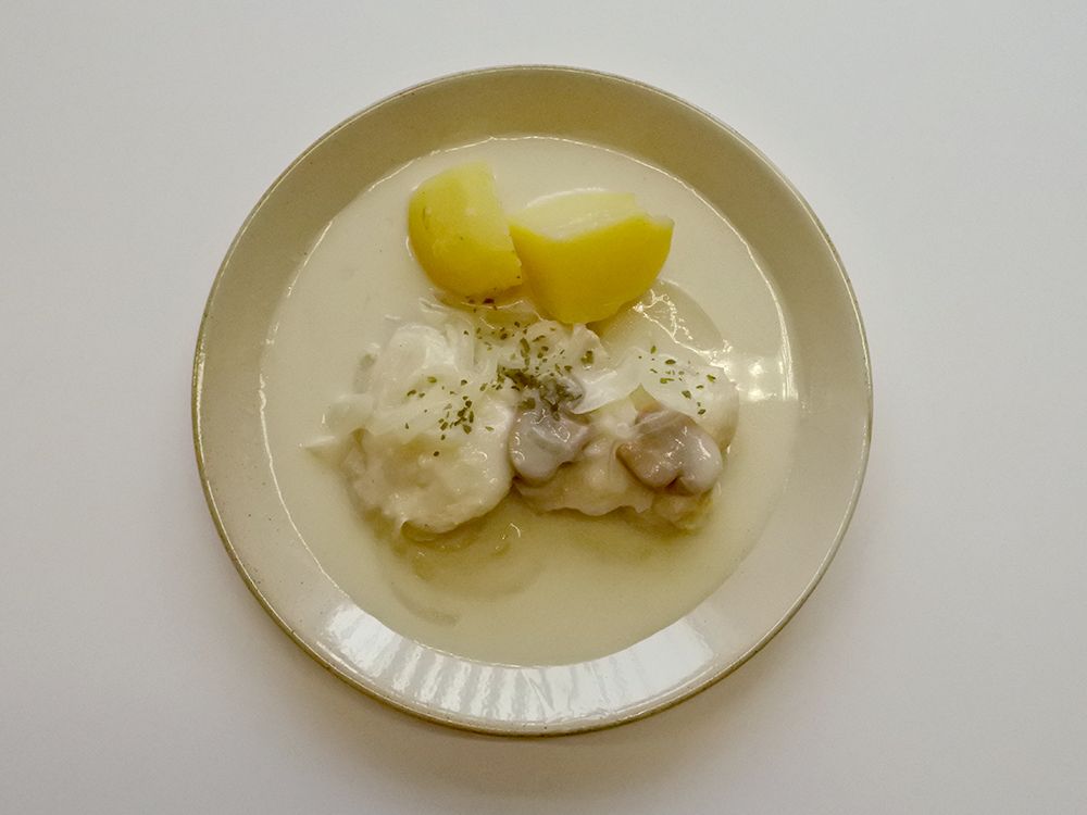 チキンフリカッセ