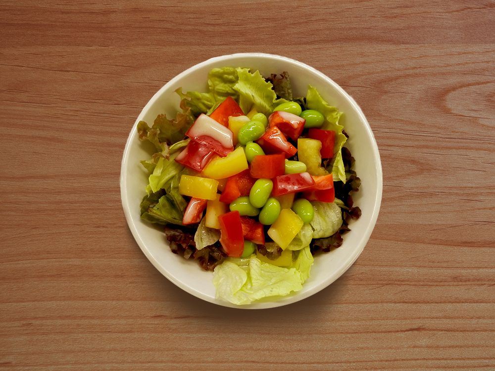 パプリカとレタスのサラダ