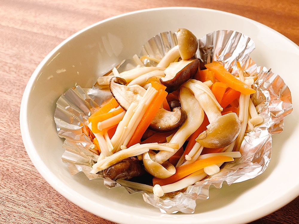 きのこのホイル焼き