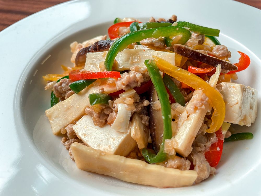 野菜たっぷり麻婆豆腐