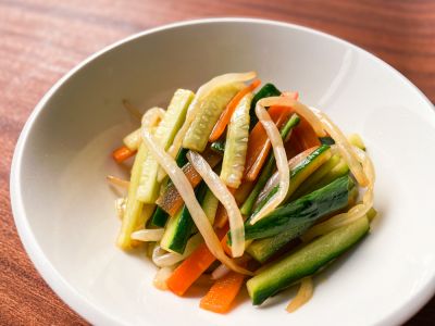 三色野菜の和え物