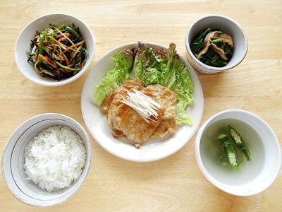 豚肉のみそ焼き定食