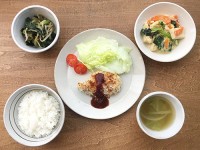 鶏肉の香草焼き定食