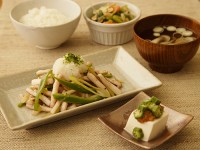 いかと豚肉のみそだれ炒め定食