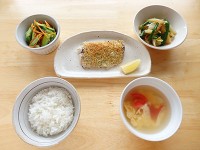 さばのオレガノ焼定食