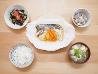 さわらのホイル焼き定食