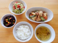 ささみのごま煮定食