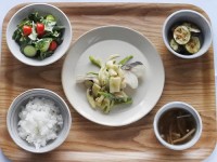 たらのカレークリームソース定食