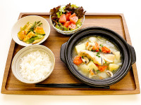 白身魚のギュヴェッチ定食