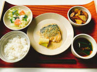 さばのまろやか味噌煮定食