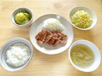 豚肉の香味焼き定食