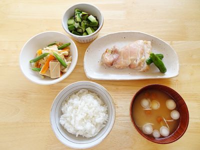 鶏肉の西京焼き定食