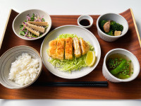 ささみチーズサンドフライ定食