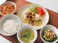 かじきのジンジャーソテー定食