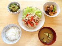 豚肉のこしょう炒め定食