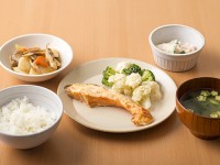 鮭の明太マヨネーズ焼き定食