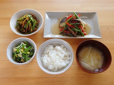 さわらの野菜あんかけ定食