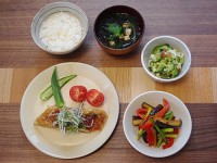すずきのみそ焼き薬味添え定食